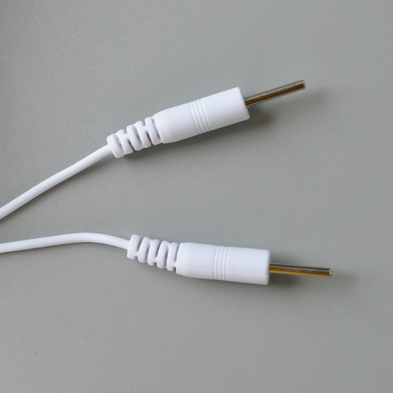 3.5 mm Electrode Lead Wires Standard Connection For TENS Machine