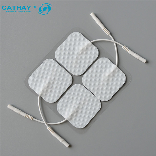 TENS Electrode Pulse Massager Digital Physiotherapy Machine Electrodes Pads For Body Pain Relief